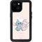 Disney Lilo and Stitch Stitch and Angel iPhone 15 Waterproof Case
